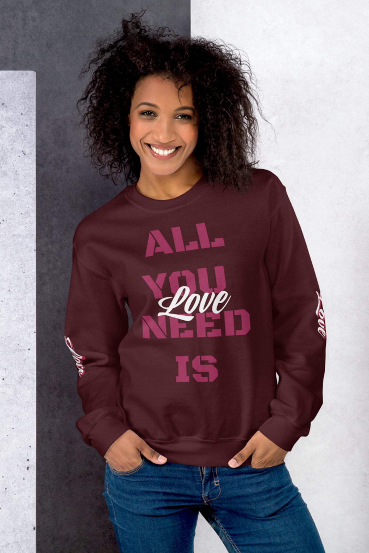 All You Need Is Love Unisex Sweatshirt