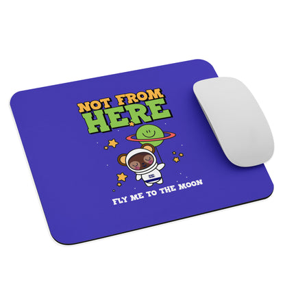 Fly Me To the Moon Mouse pad