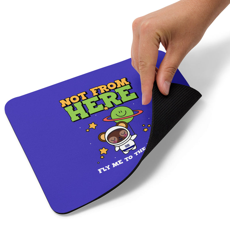 Fly Me To the Moon Mouse pad