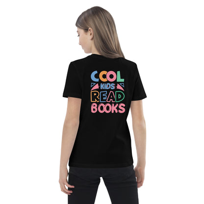 Cool Kids Read Books Organic cotton kids t-shirt