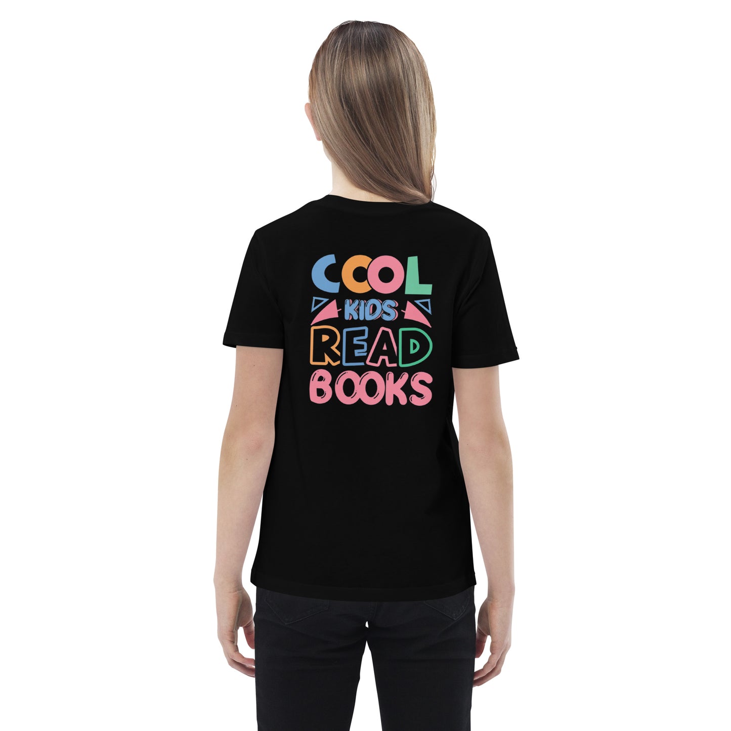 Cool Kids Read Books Organic cotton kids t-shirt