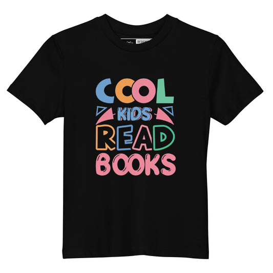 Cool Kids Read Books Organic cotton kids t-shirt