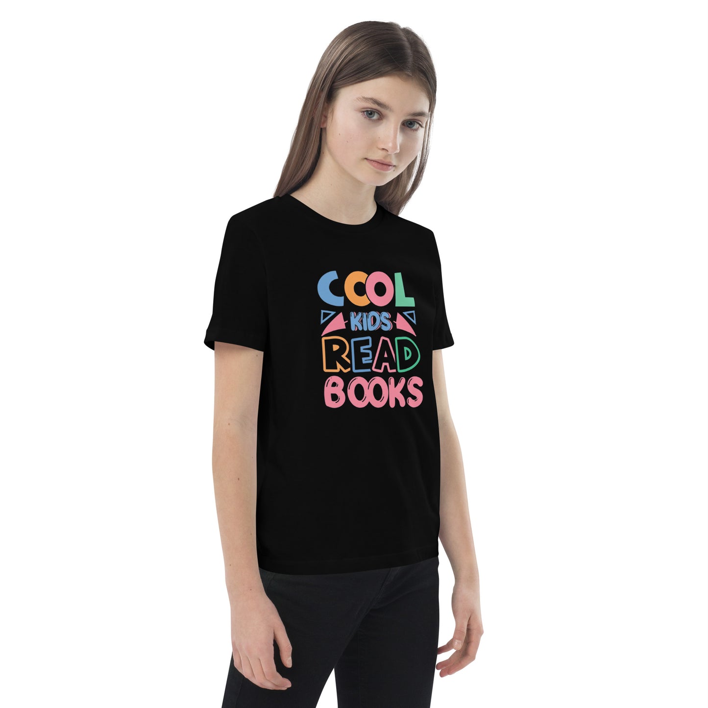 Cool Kids Read Books Organic cotton kids t-shirt