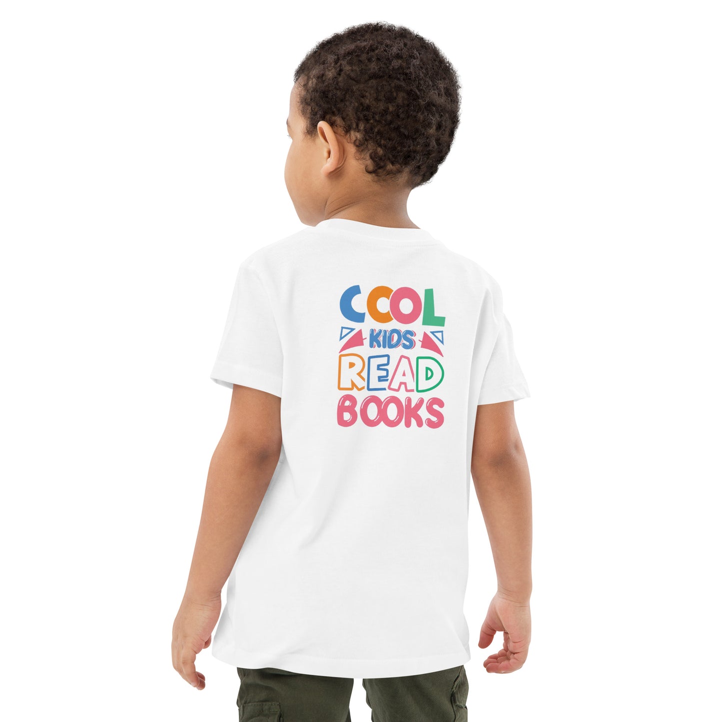 Cool Kids Read Books Organic cotton kids t-shirt