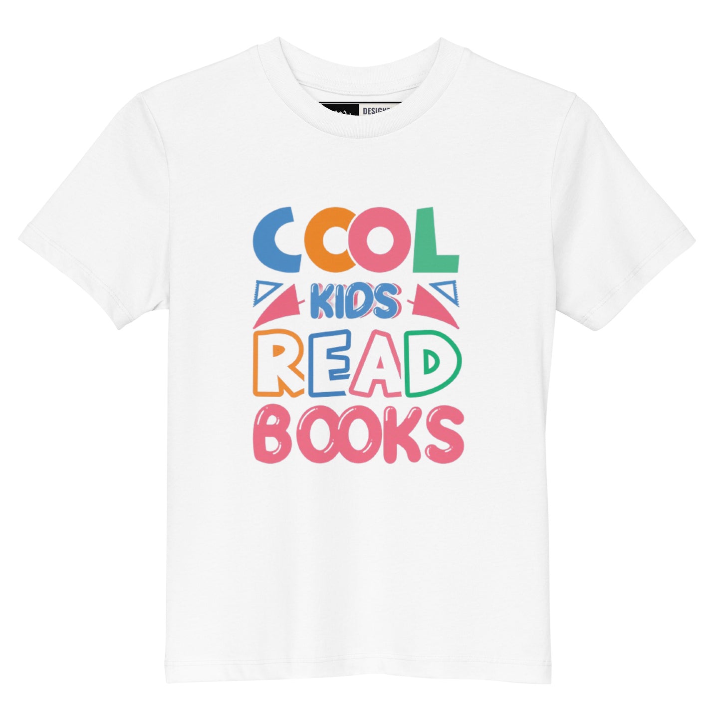 Cool Kids Read Books Organic cotton kids t-shirt