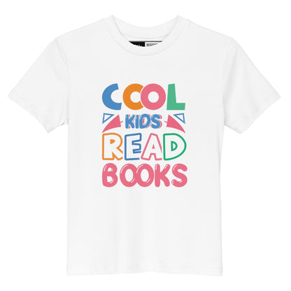 Cool Kids Read Books Organic cotton kids t-shirt