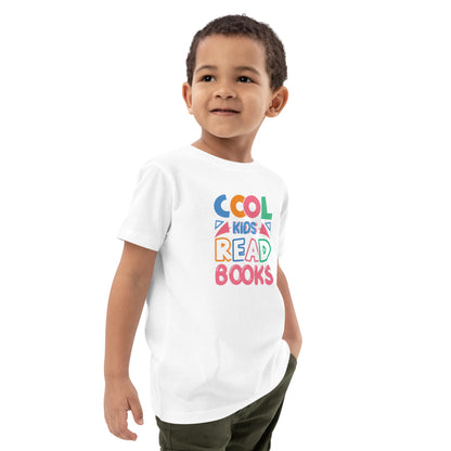 Cool Kids Read Books Organic cotton kids t-shirt