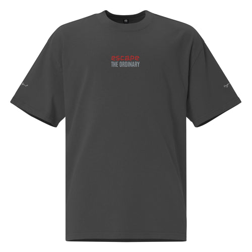 Escape the Ordinary Unisex Oversized faded t-shirt