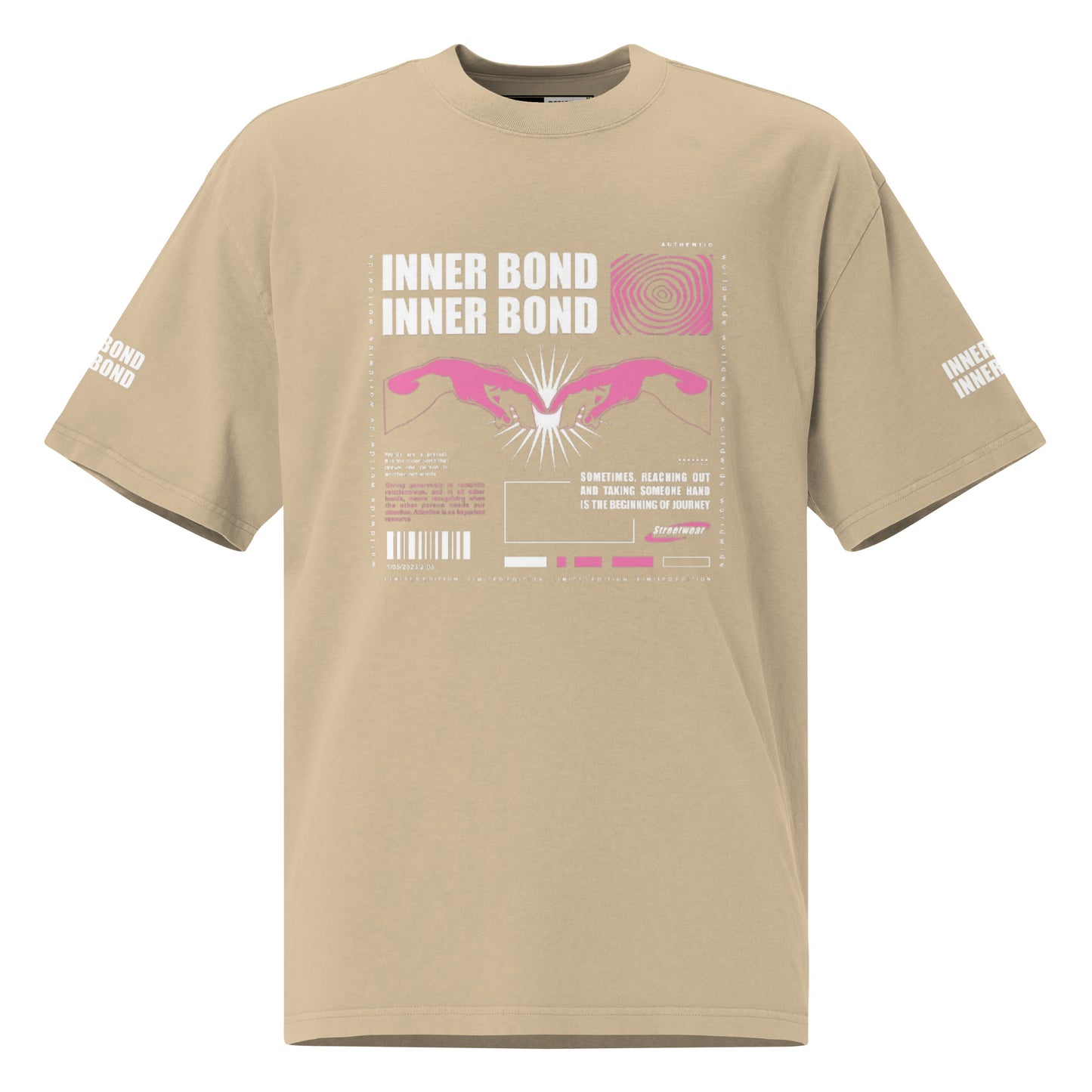 Inner Bond Oversized faded t-shirt