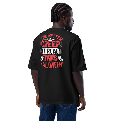 Creep It Real Oversized heavyweight t-shirt