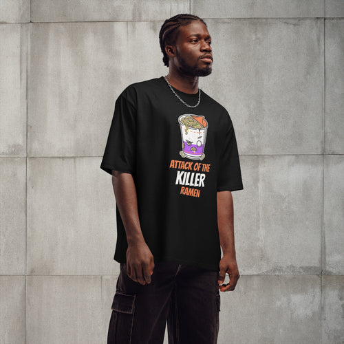 Attack of the Ramen Oversized heavyweight t-shirt