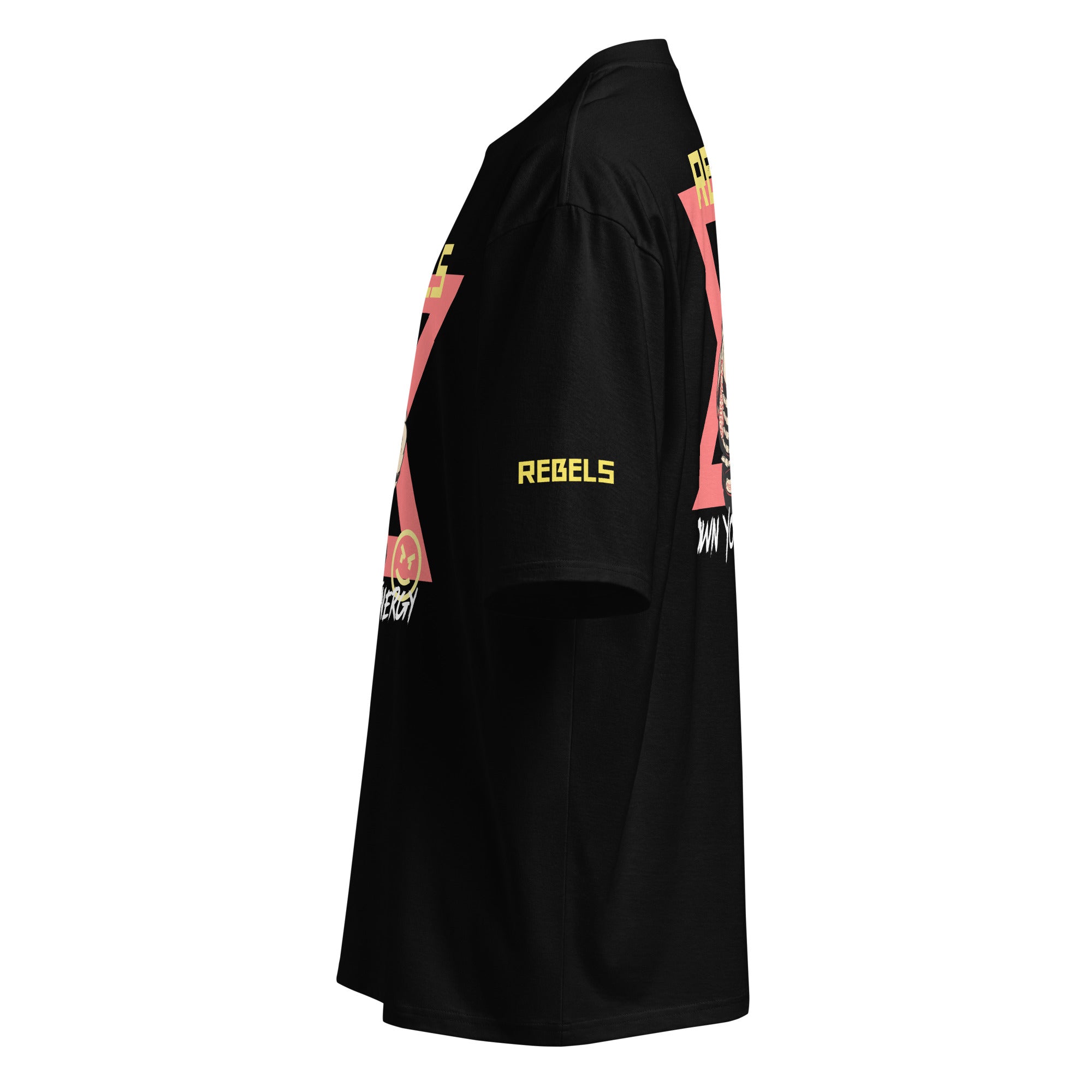 Black Rebels Oversized heavyweight t-shirt