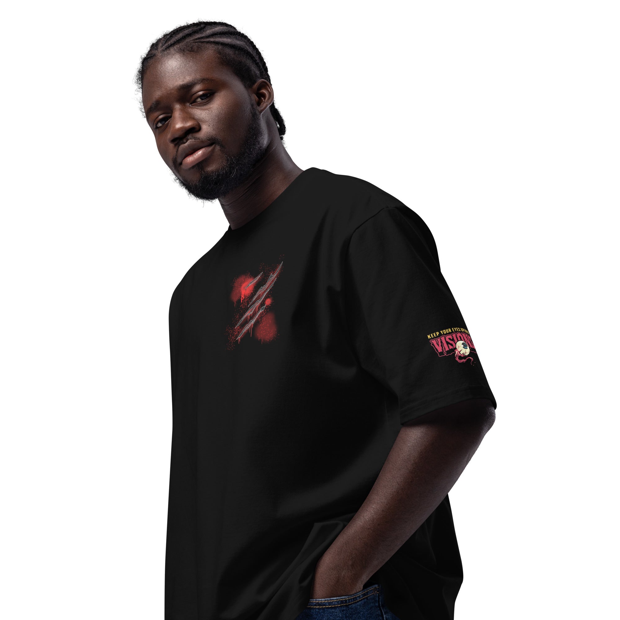 Visions Oversized heavyweight t-shirt