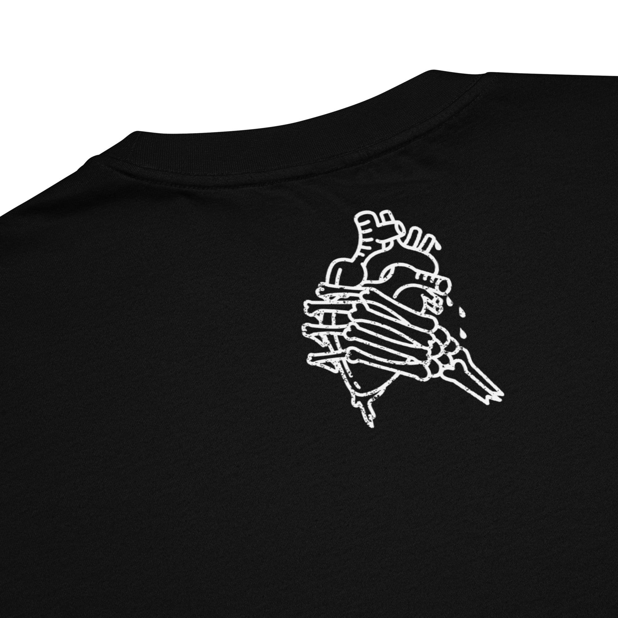 Skeleton Oversized heavyweight t-shirt