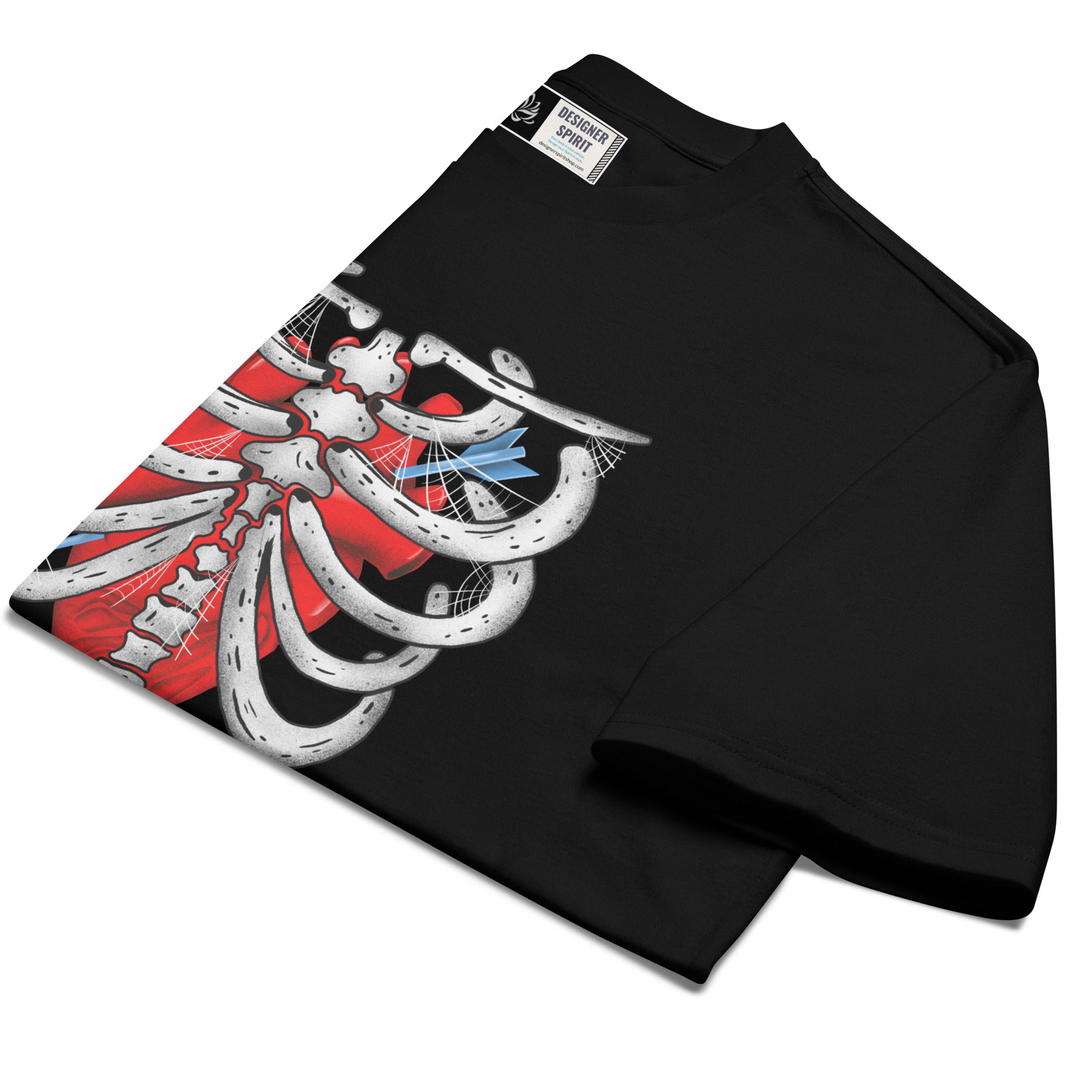 Skeleton Oversized heavyweight t-shirt