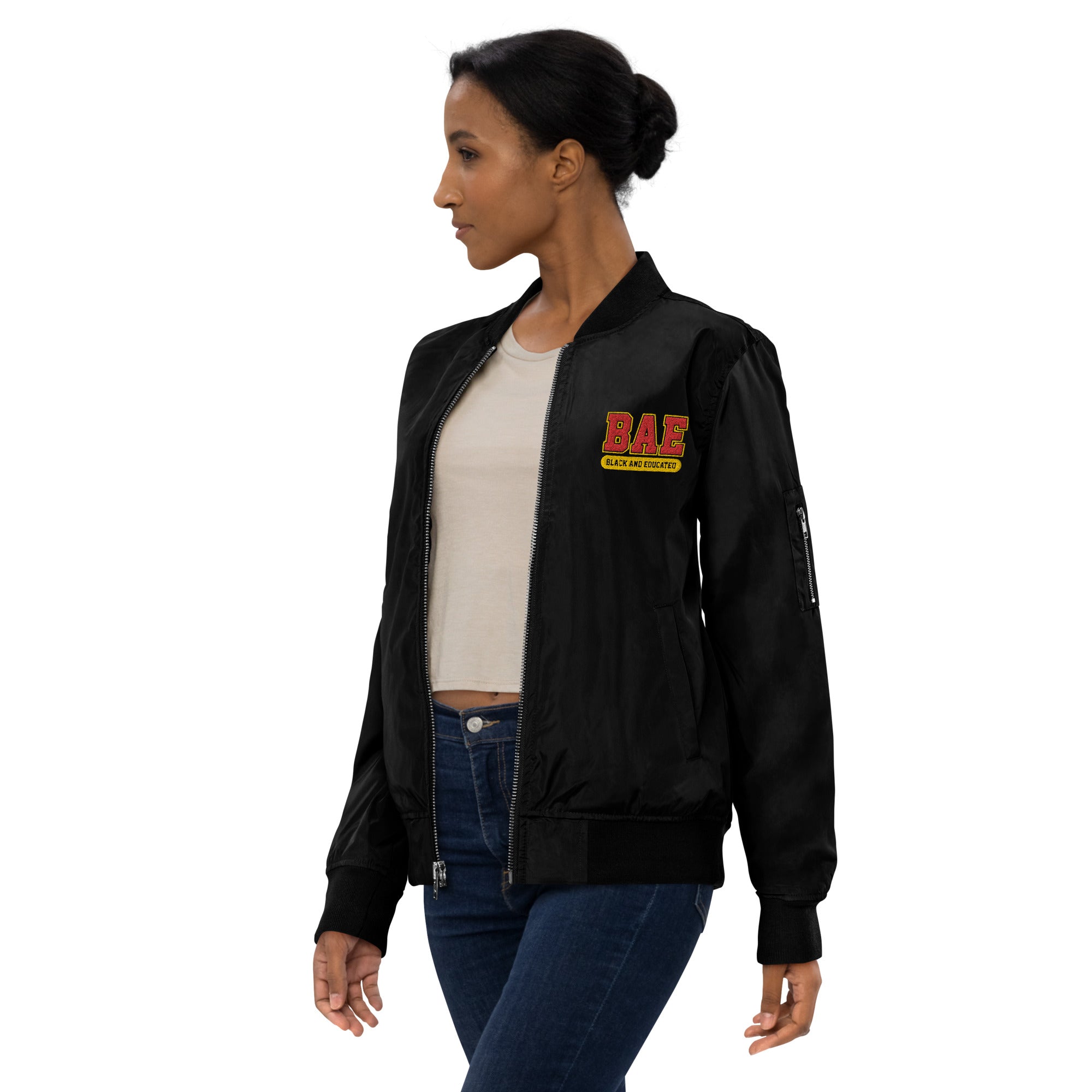 B.A.E. Premium recycled bomber jacket