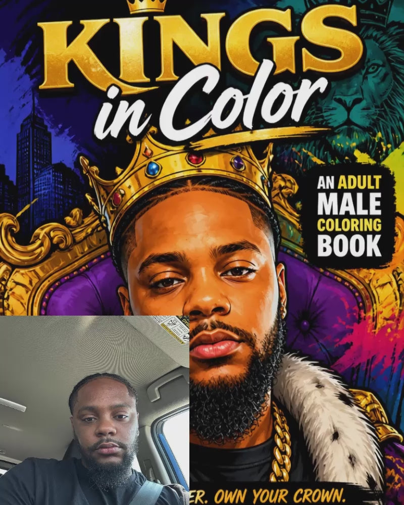 Kings in Color: A Custom Coloring Experience for Men