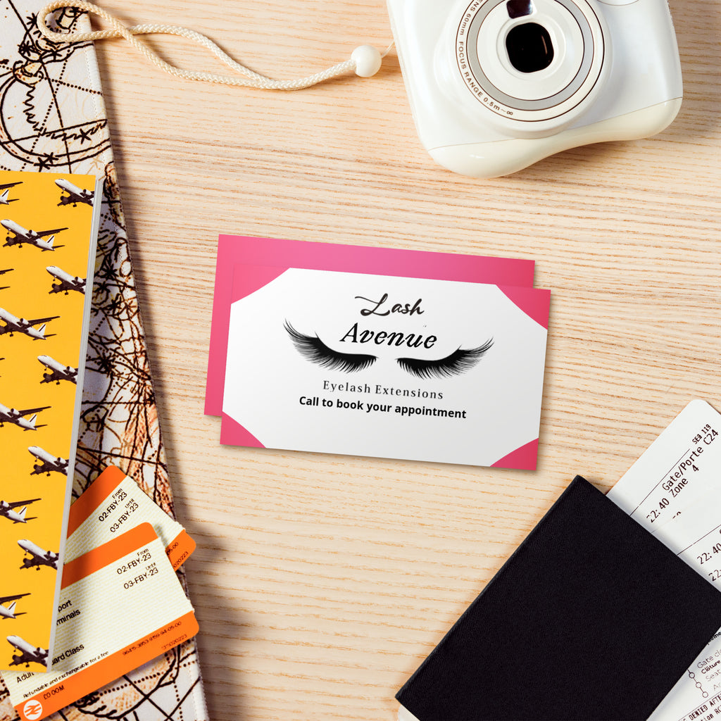 Set of business cards