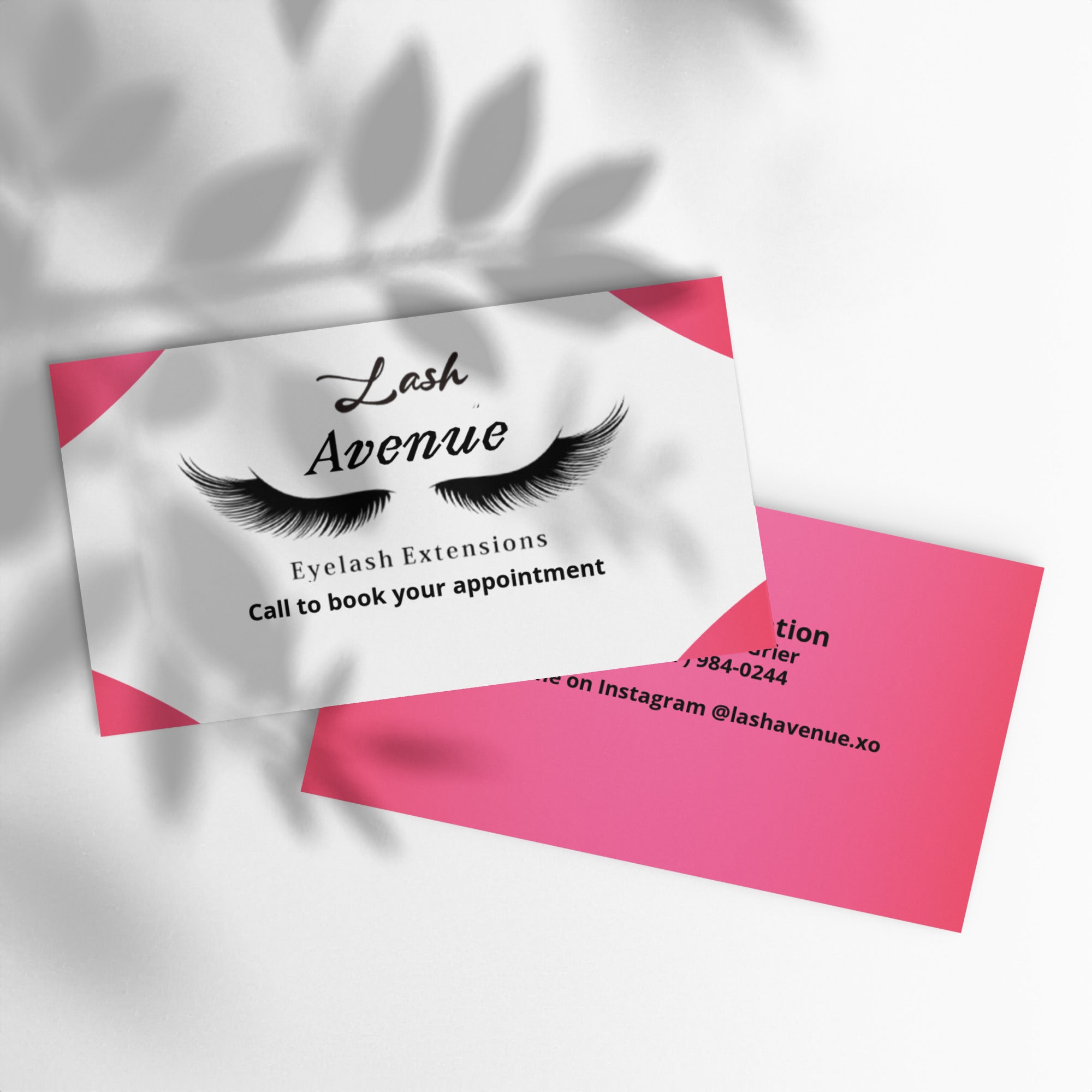 Set of business cards