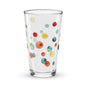 Colored Dots Shaker pint glass