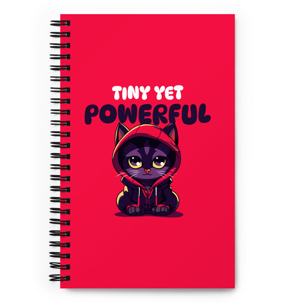 Tiny Yet Powerful Spiral notebook