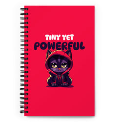 Tiny Yet Powerful Spiral notebook