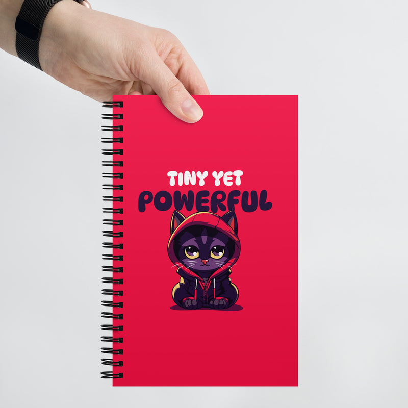 Tiny Yet Powerful Spiral notebook