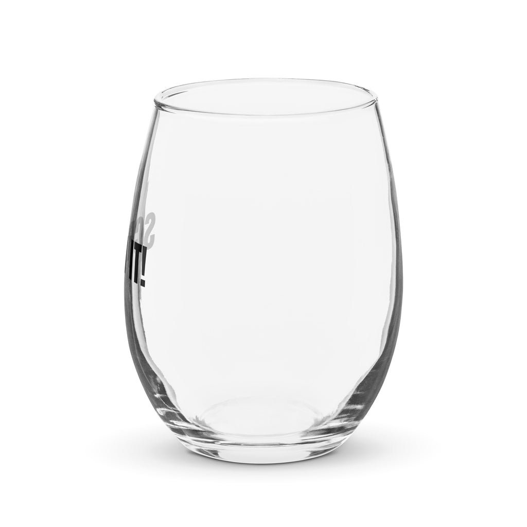Screw It Stemless wine glass