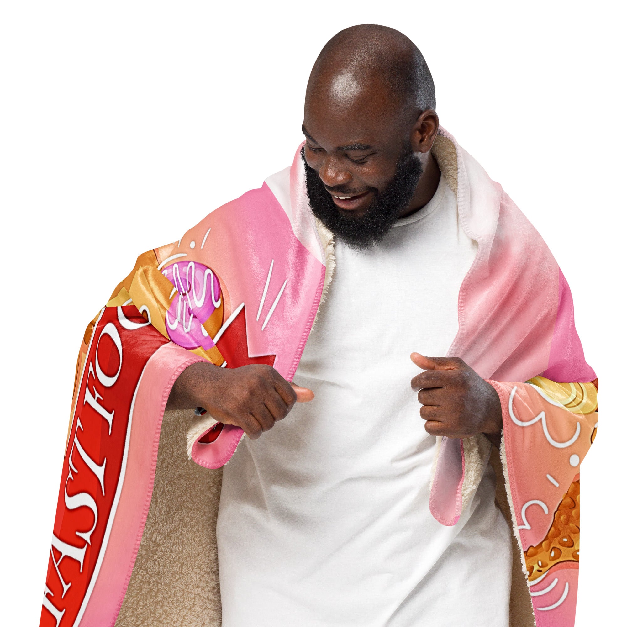 Fast Food Sherpa blanket