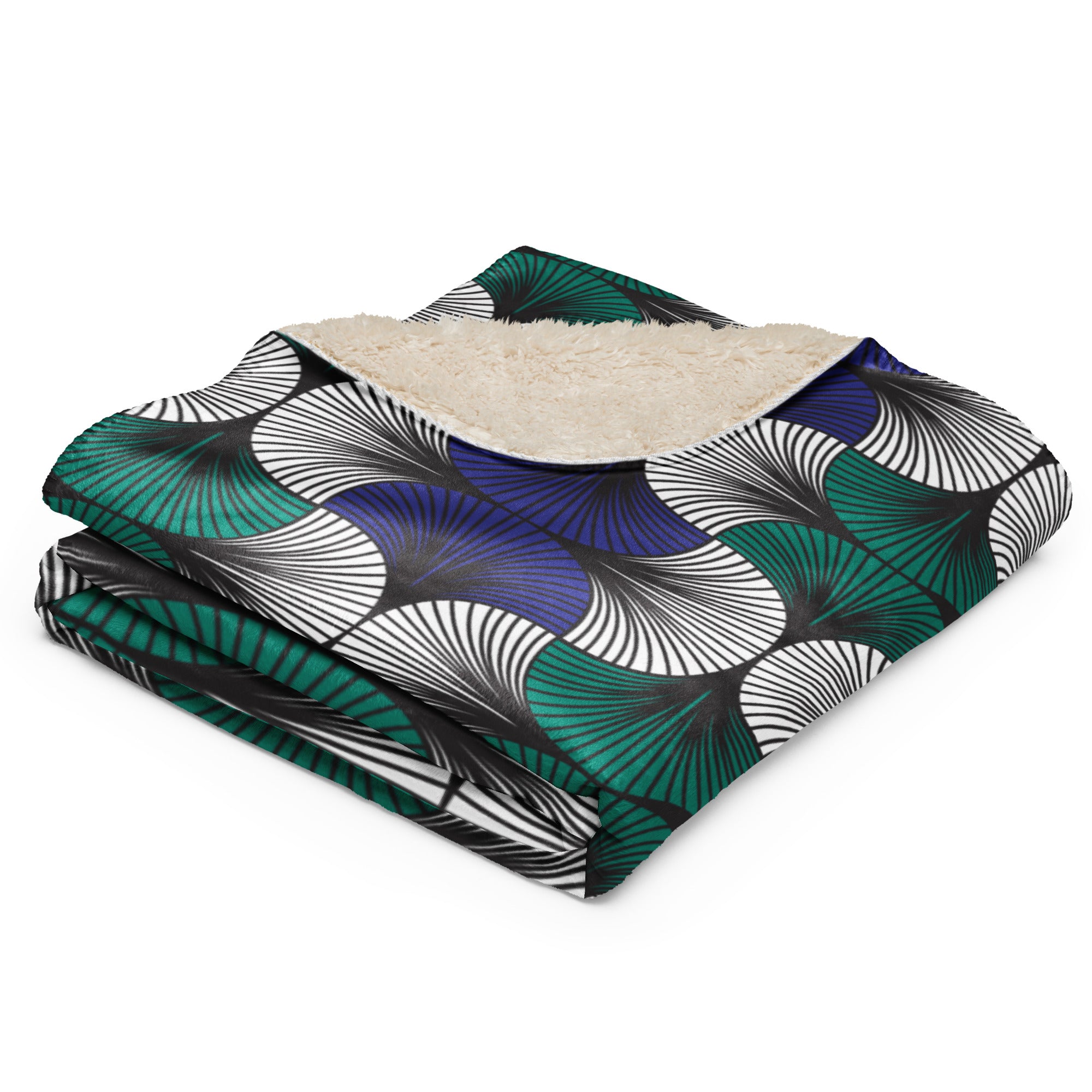 Multi Print Sherpa blanket