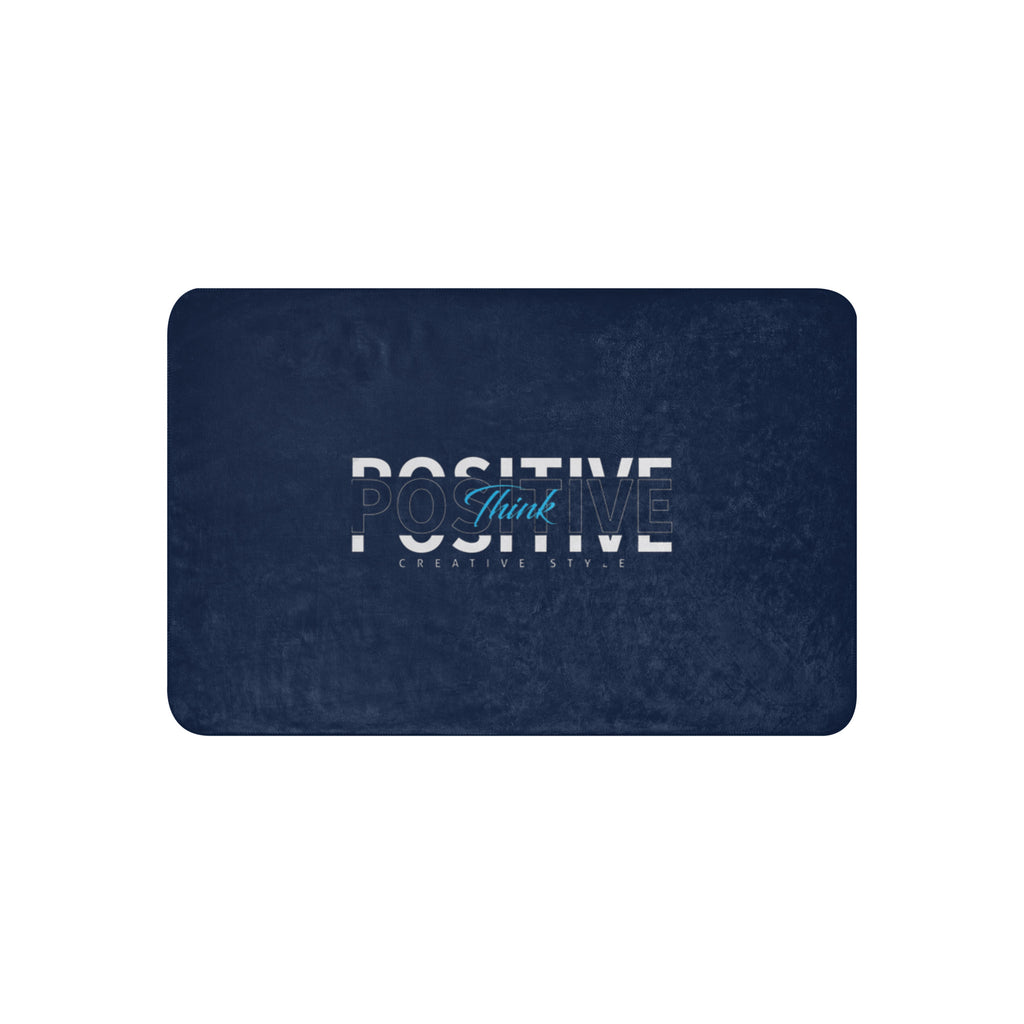 Think Positive Sherpa blanket