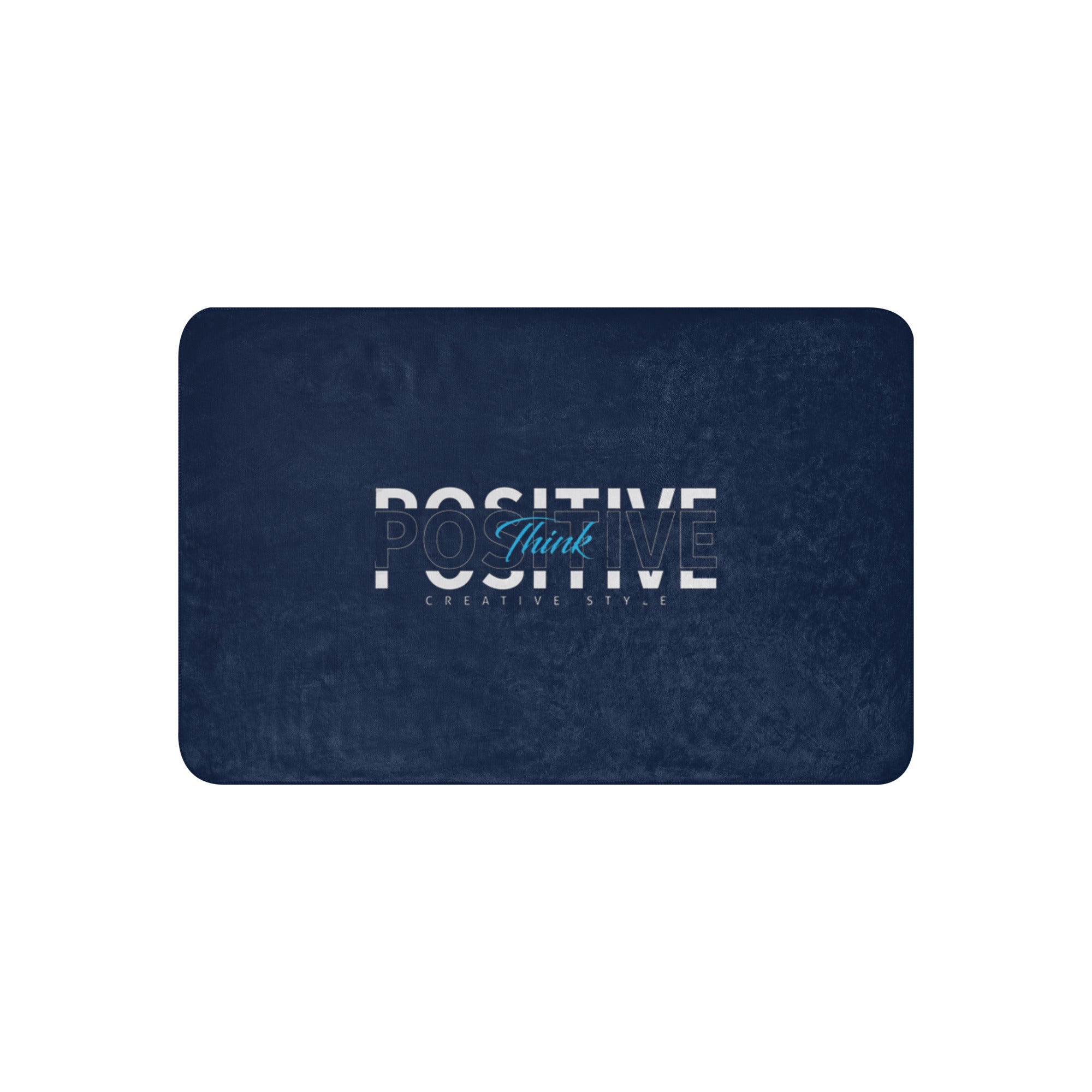 Think Positive Sherpa blanket