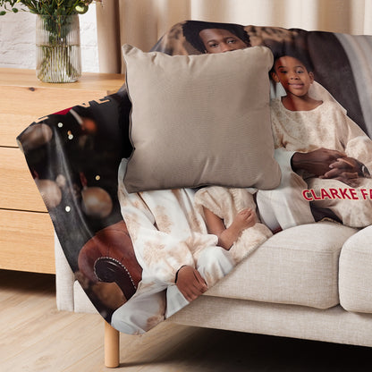 Love Portrait Sherpa blanket