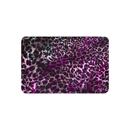 Purple Animal Print Sherpa blanket