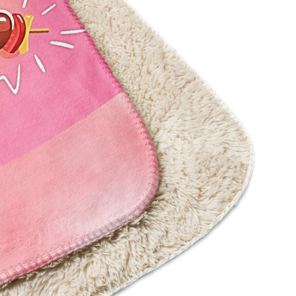 Fast Food Sherpa blanket