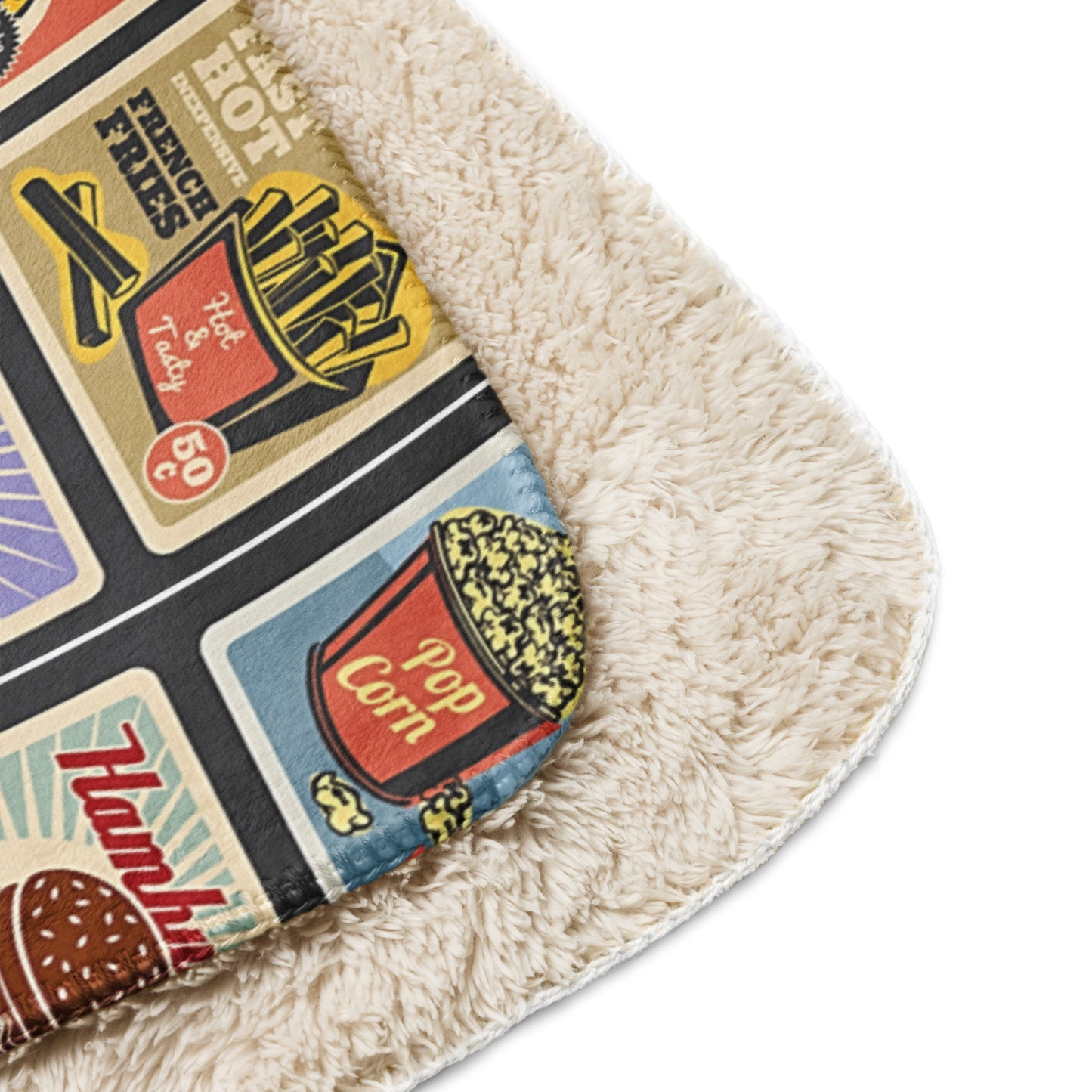 Food Ads Sherpa blanket