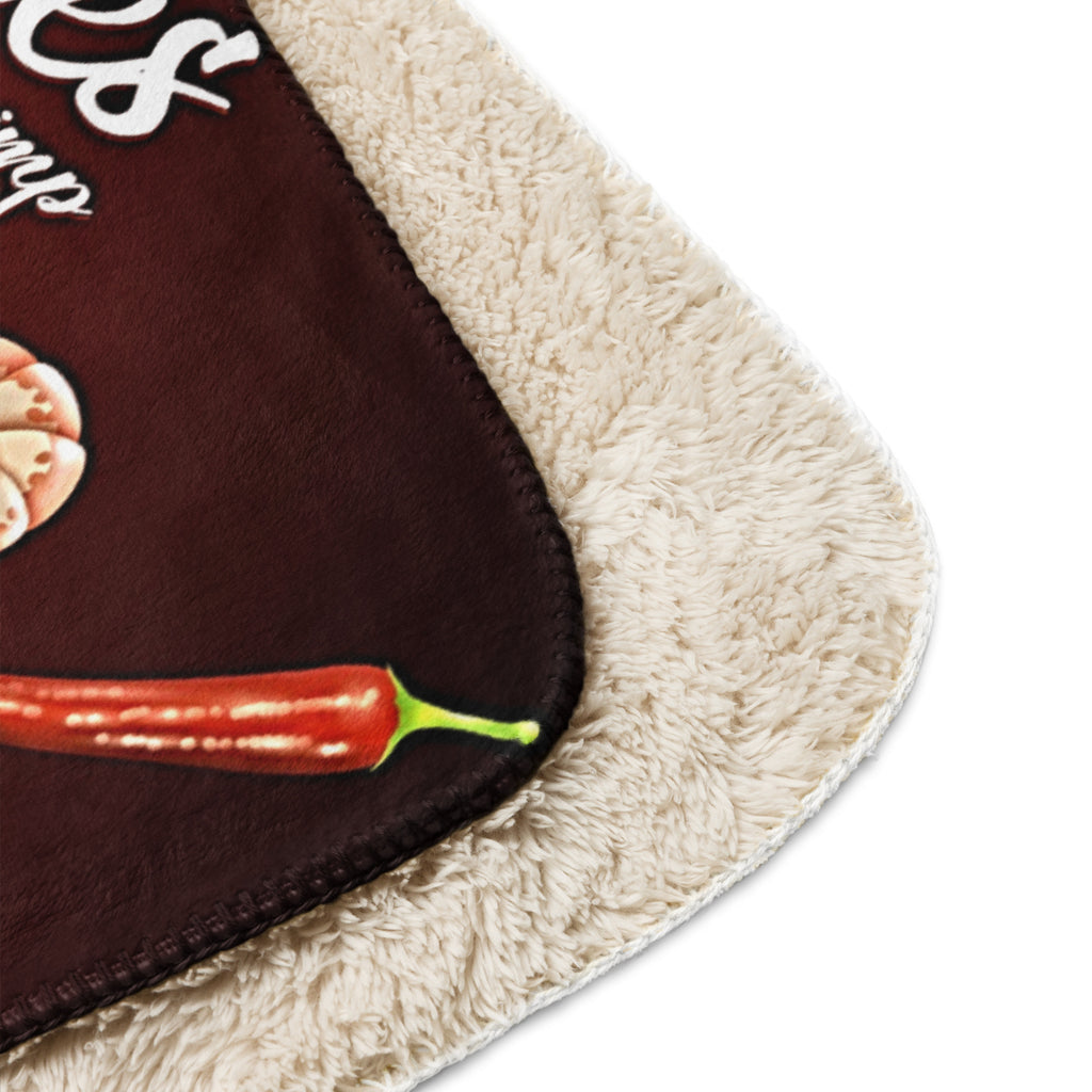 Cup of Noodles Sherpa blanket