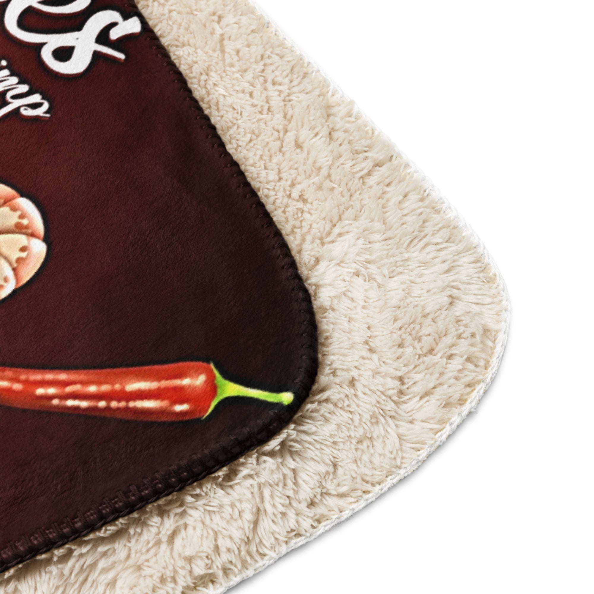 Cup of Noodles Sherpa blanket