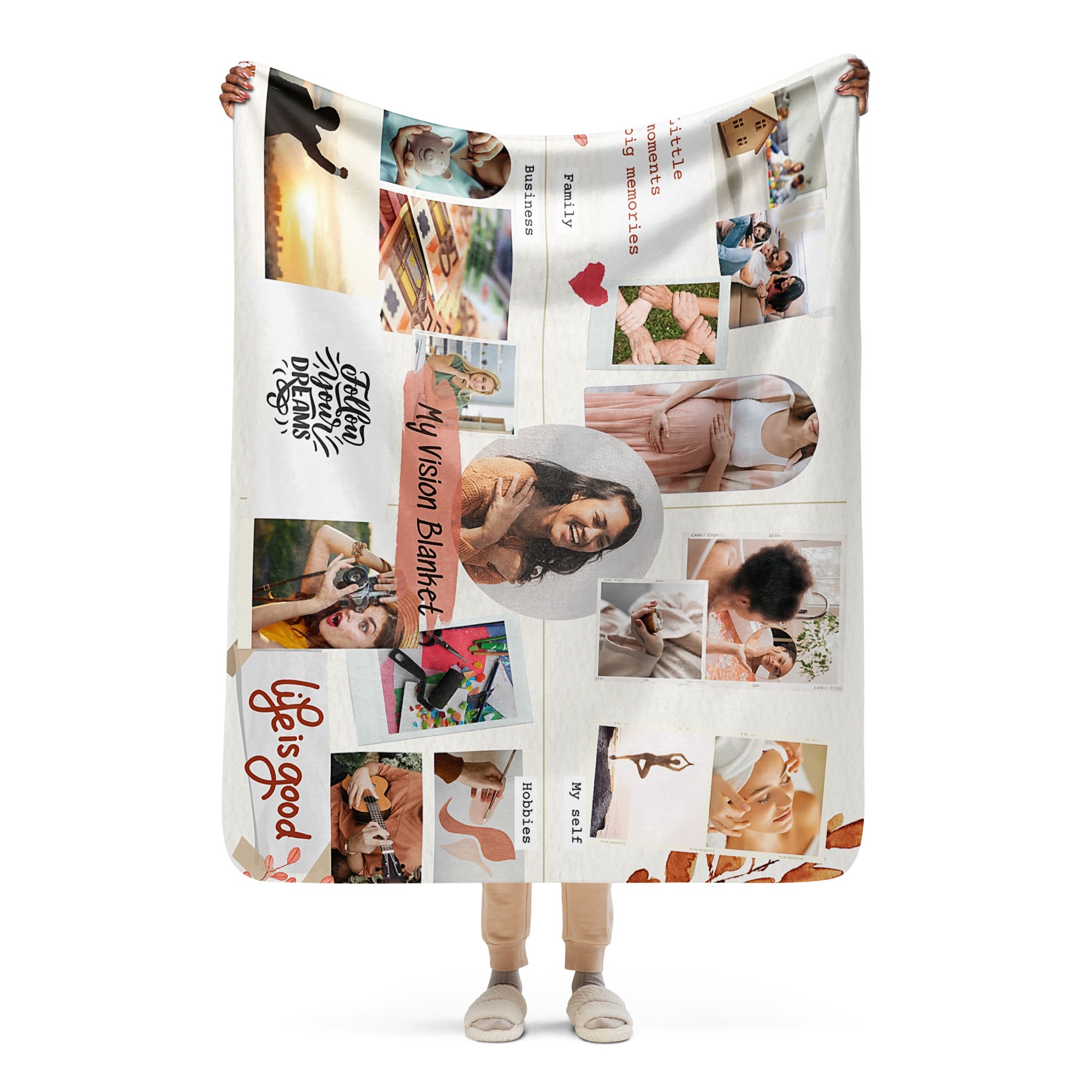 My Vision Sherpa blanket