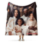 Love Portrait Sherpa blanket