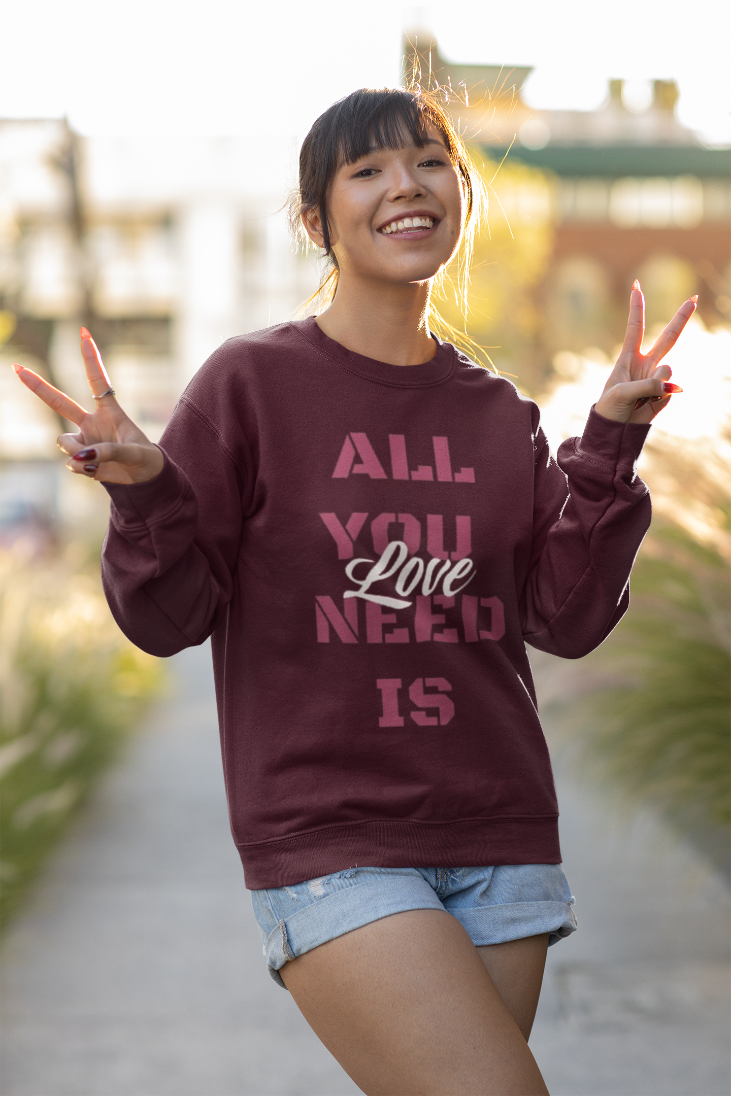 All You Need Is Love Unisex Sweatshirt