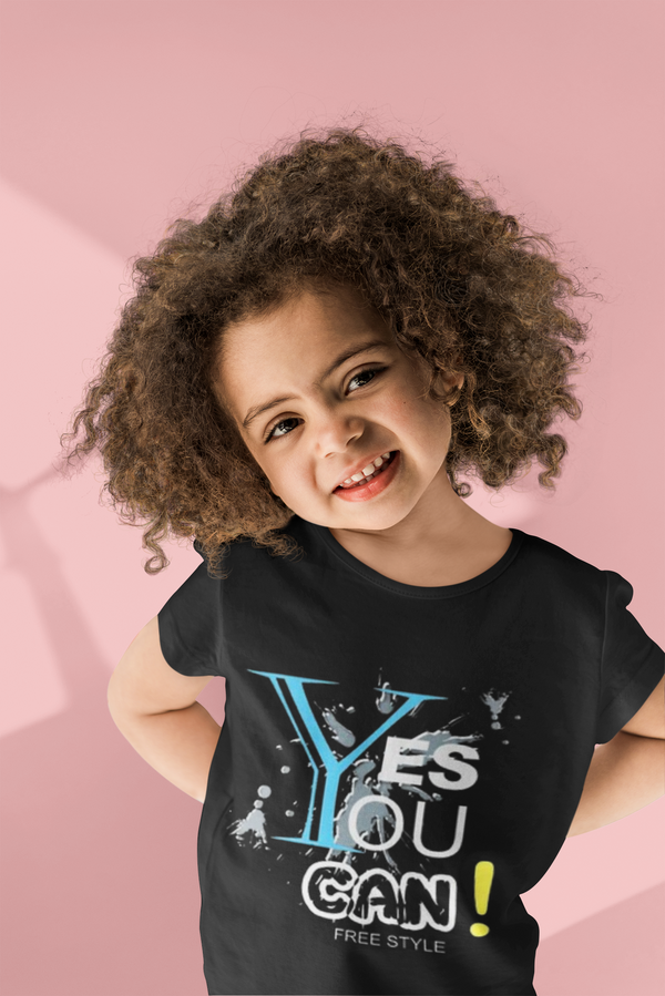 Yes You Can Kids crew neck t-shirt