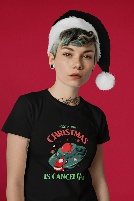 Christmas is cancelled Unisex classic tee