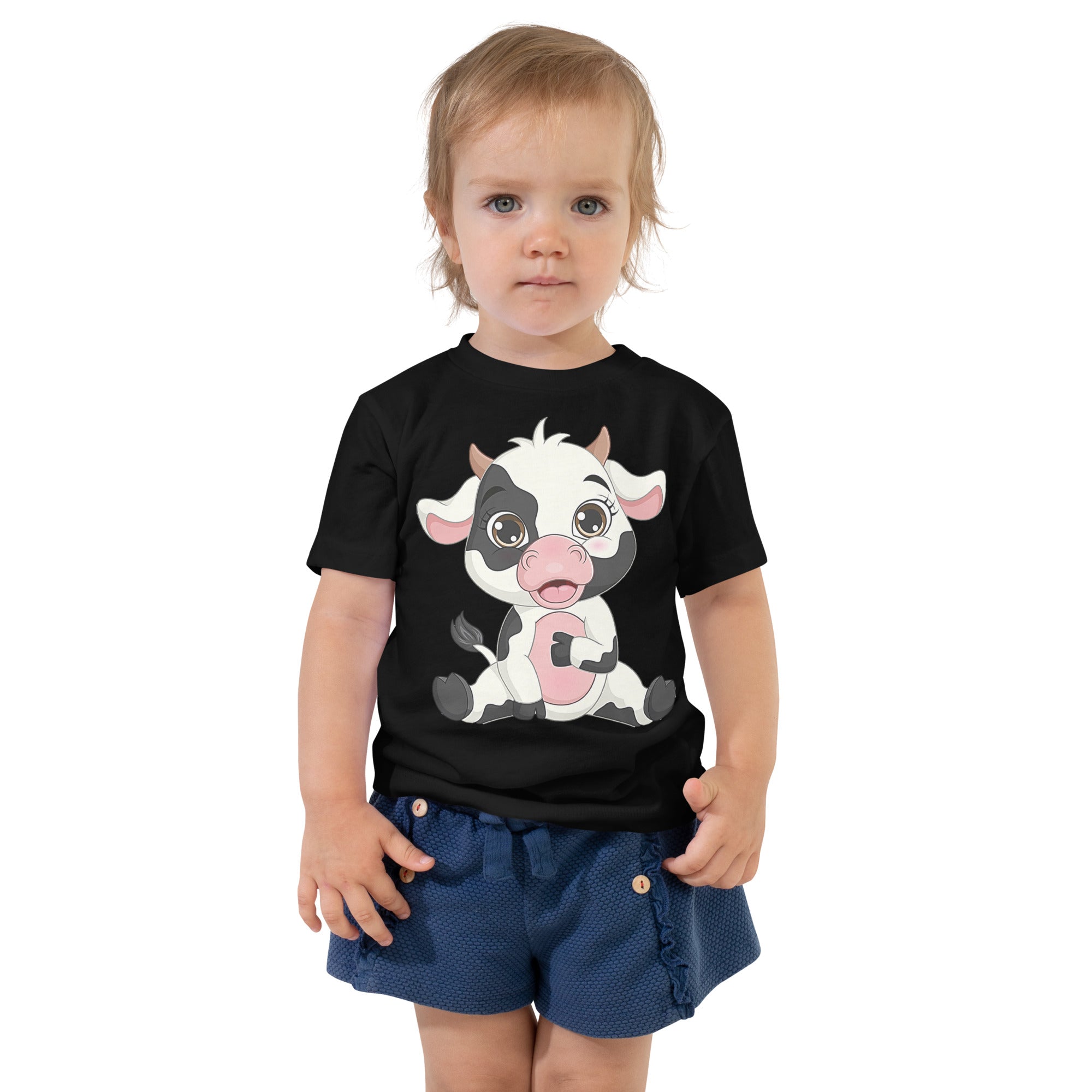 Cow Toddler Short Sleeve Tee
