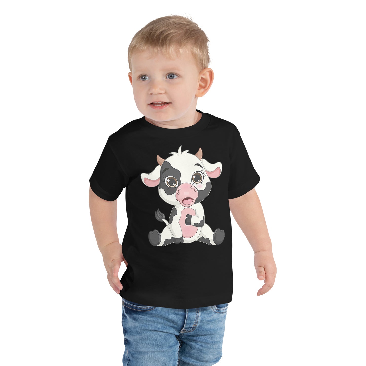 Cow Toddler Short Sleeve Tee