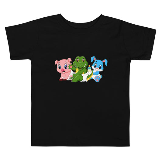 Animal Squad Toddler Short Sleeve Tee