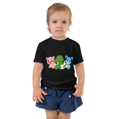 Animal Squad Toddler Short Sleeve Tee