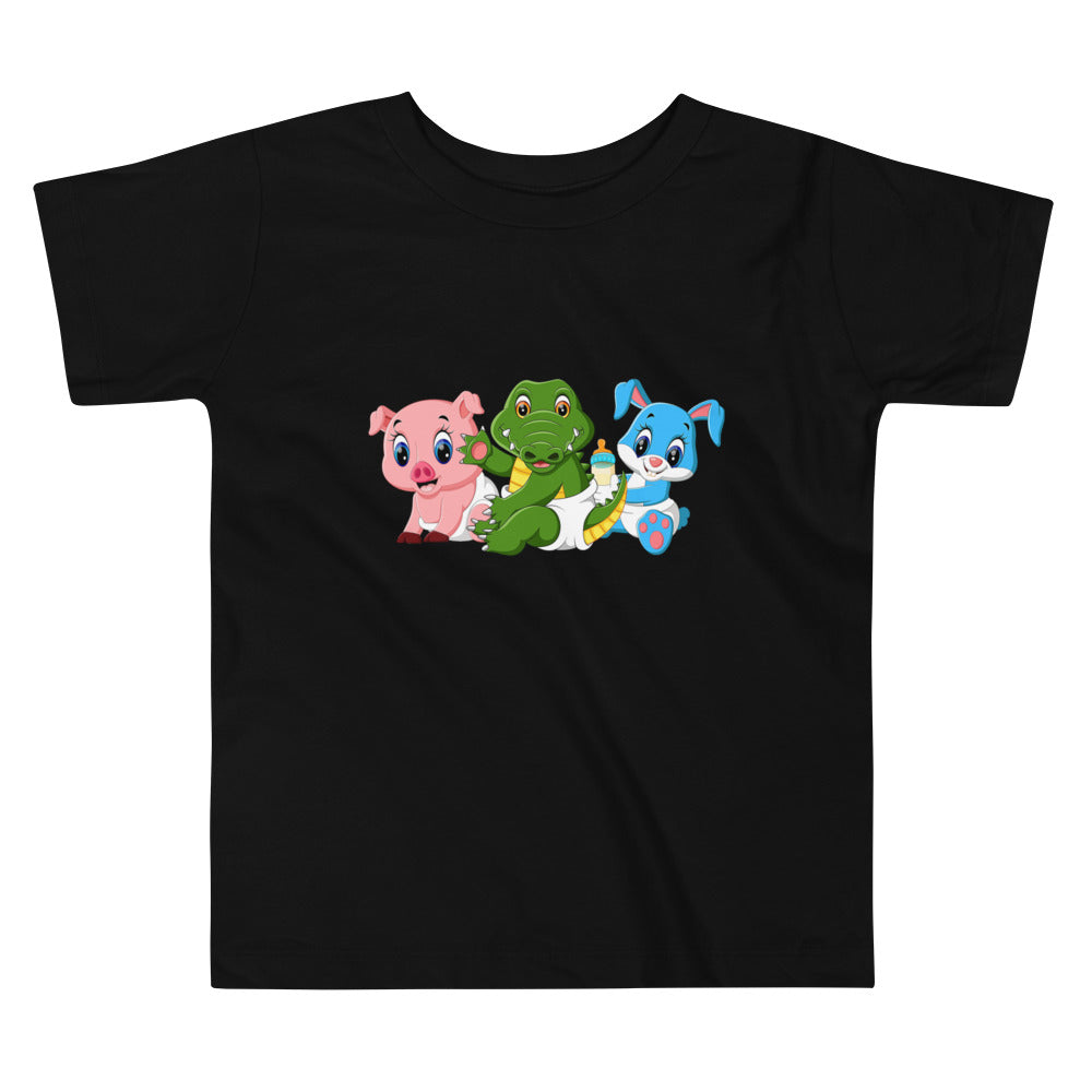 Animal Squad Toddler Short Sleeve Tee