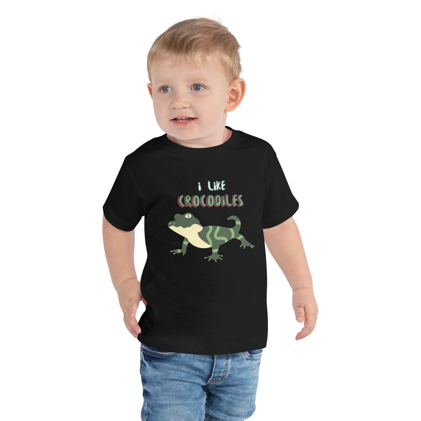 I like Crocodiles Toddler Short Sleeve Tee