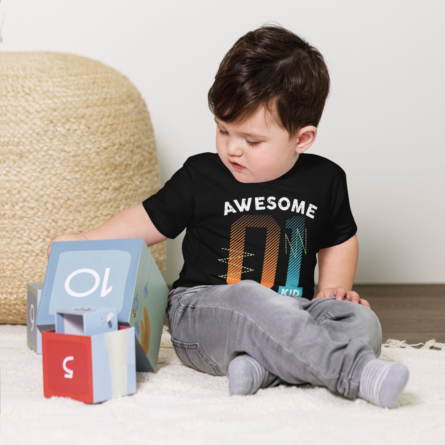 Awesome Toddler Short Sleeve Tee